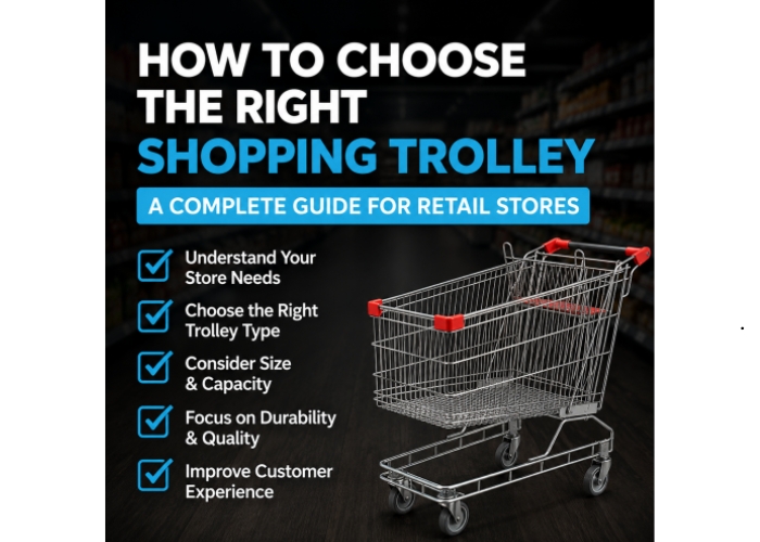 Shopping Trolleys for Modern Retail Environments by SI Retail