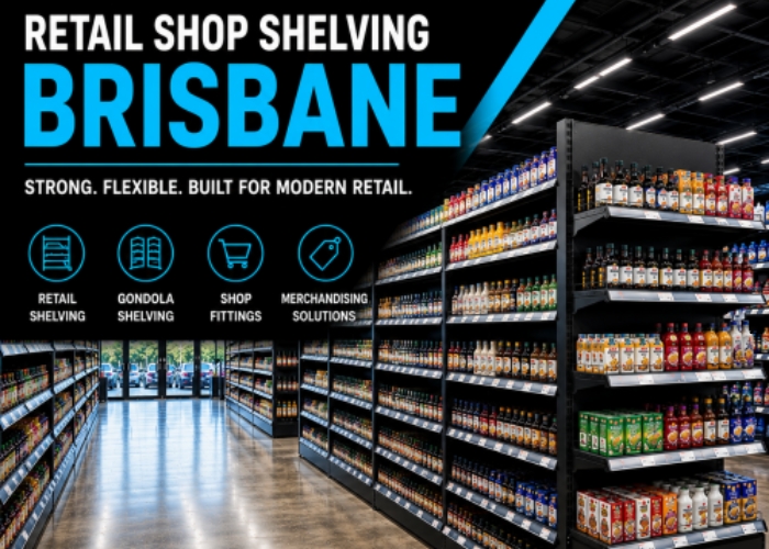 Retail Shop Shelving for Brisbane Stores by SI Retail