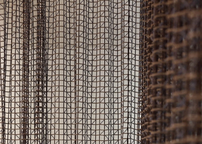 Custom Mesh Curtains for Offices by Solis
