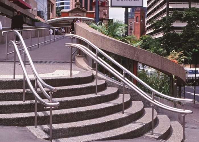 Metal Handrails for Public Facilities by Stoddart