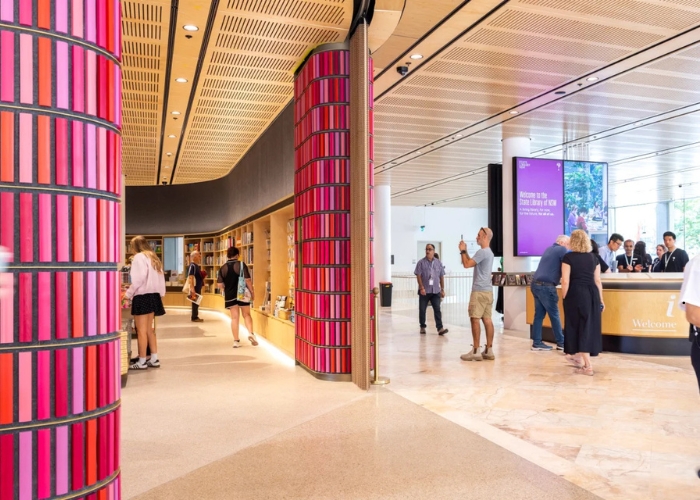 Custom Acoustic Wall Panels for Library Refurbishments by SUPAWOOD