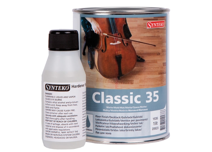 Acid Curing Finish for Hardwood Floors by Synteko
