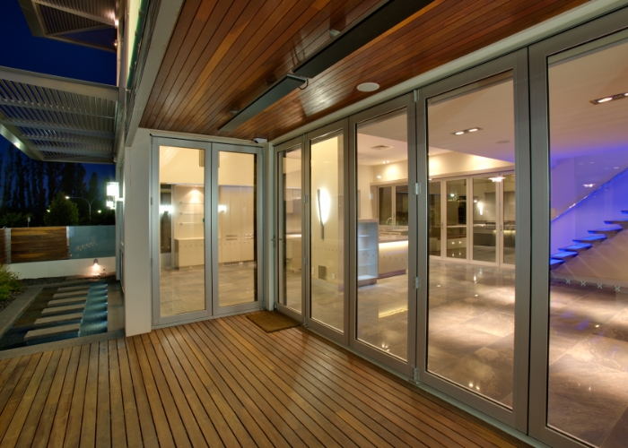 Thermally Broken Bifold Door by Vista Windows