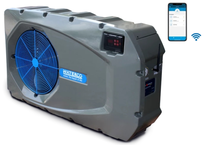 Swimming Pool Heat Pump with WiFi by Waterco