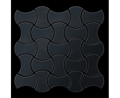 raw steel tiles