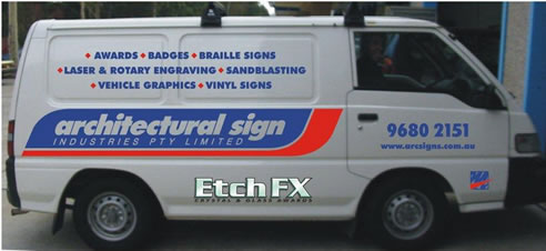 vehicle signage