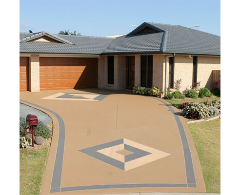 concrete driveway surfacing