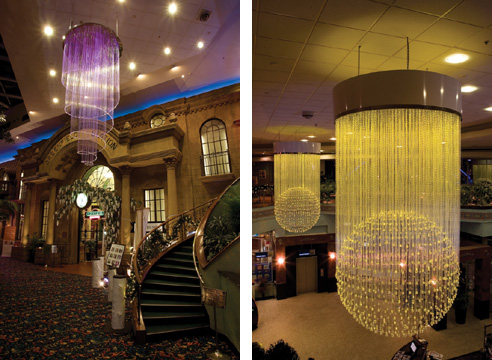 Fibre Optic Chandeliers