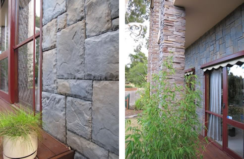 stacked stone cladding