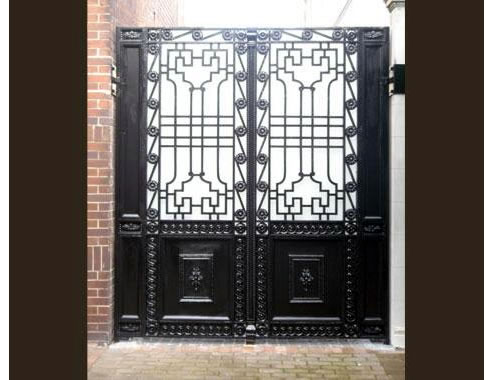 wrought iron gates