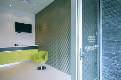 3d panel feature wall