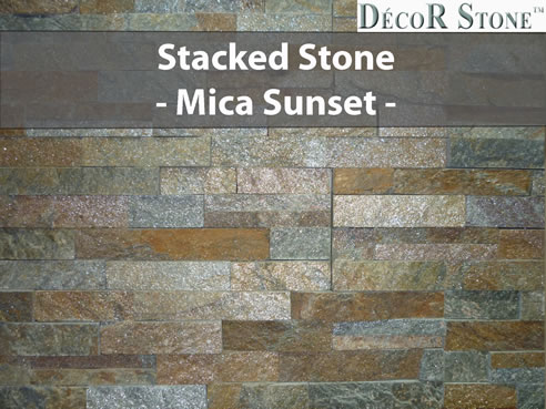 stacked stone cladding