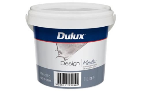 metallic dulux paint