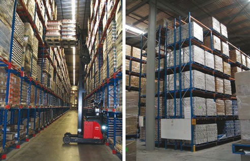 deep pallet racking