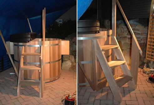 cedar hot tub