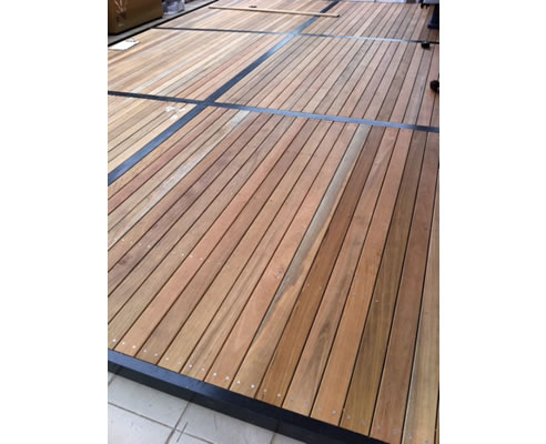 modular timber decking