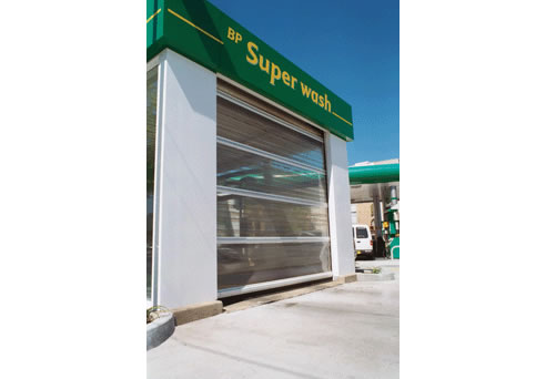 large opening automatic roller door