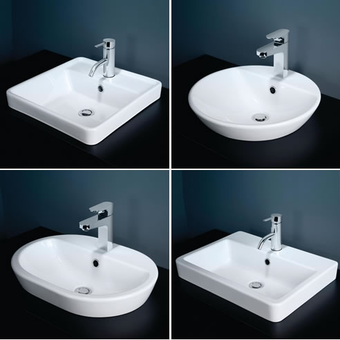 caroma inset basins