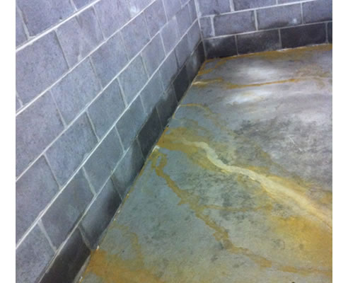 concrete without waterproofing