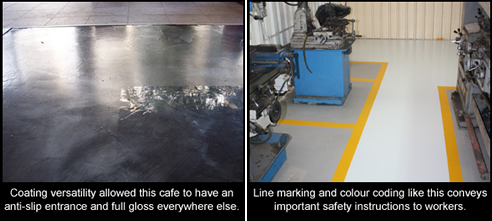 concrete coating floor