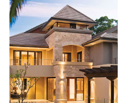 new roof house