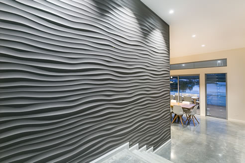 3d wall panels wow factor entrance