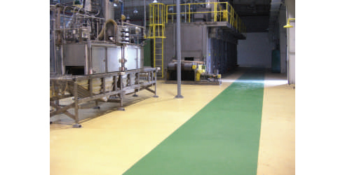 industrial flooring green