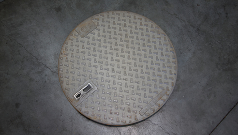 steel access lid