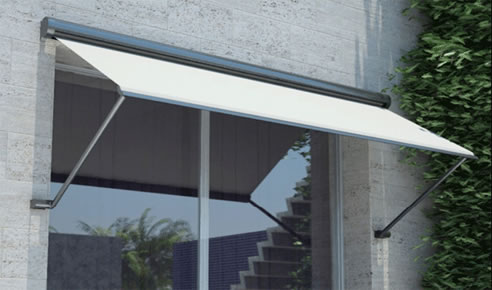 vertical external awning