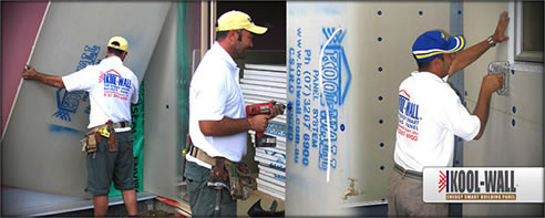light weight kool-wall exterior cladding