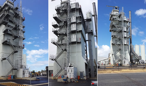 industrial lift plant