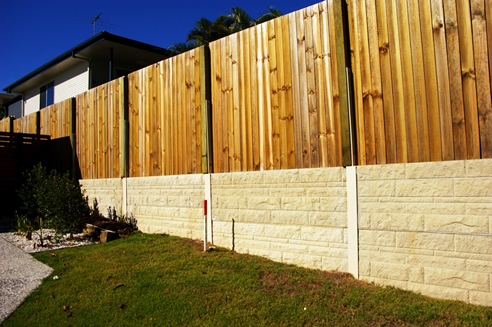 retaining wall sleeper