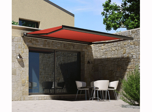 folding arm awning