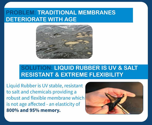 liquid rubber is uv stable