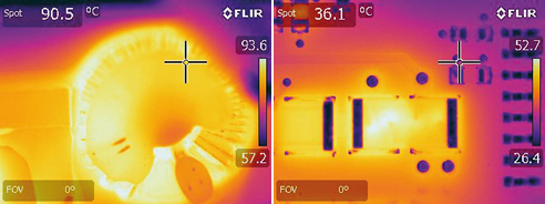 thermal images of pcb