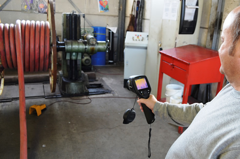 temperature monitoring camera
