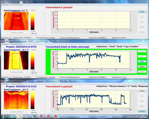thermal imaging software screenshot