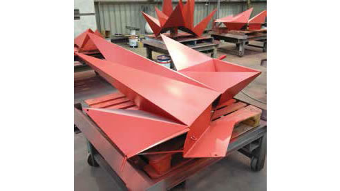 architectrual steel art