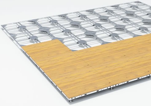 raised floor frame