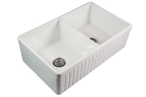 double fireclay butlers sink