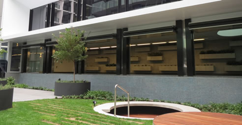 fold away facade doors