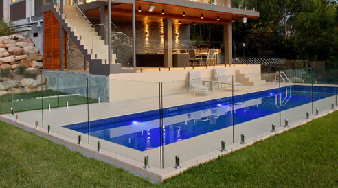 solar heated pool