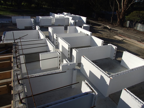 insulated wall construction