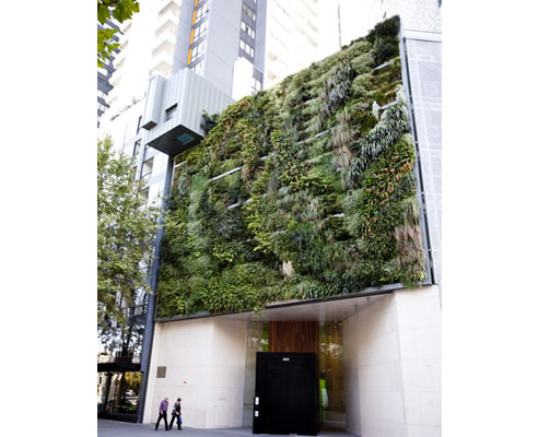 greenwall southbank apartment block