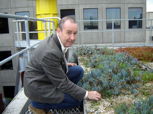 john rayner and rooftop garden