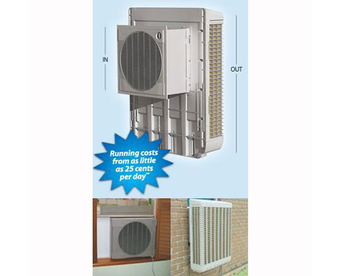 evaporative window air conditioner