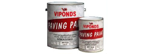 paving paint tins