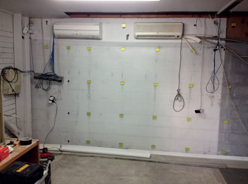 waterproofing commerical wall