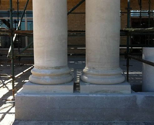 concrete columns