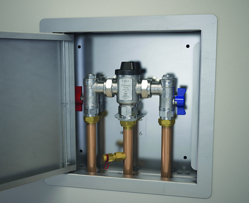 tmv20 thermostatic mixing valve prevents scalding